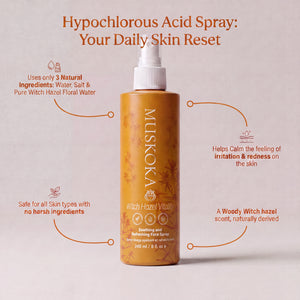 Witch Hazel Vitality Hypochlorous Acid Facial Mist with Witch Hazel Floral Water