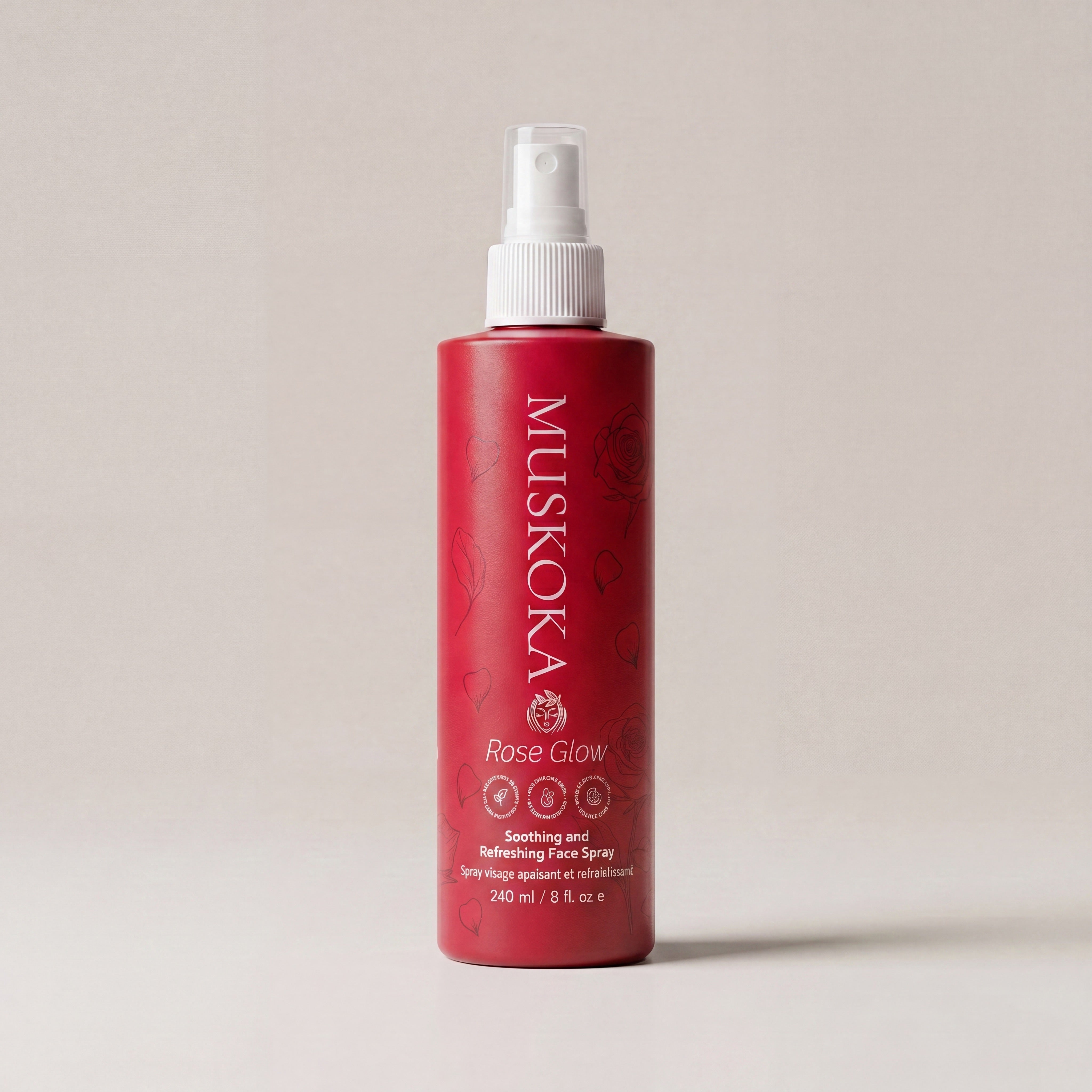 Rose Glow Hypochlorous Acid Facial Mist with Rose Floral Water